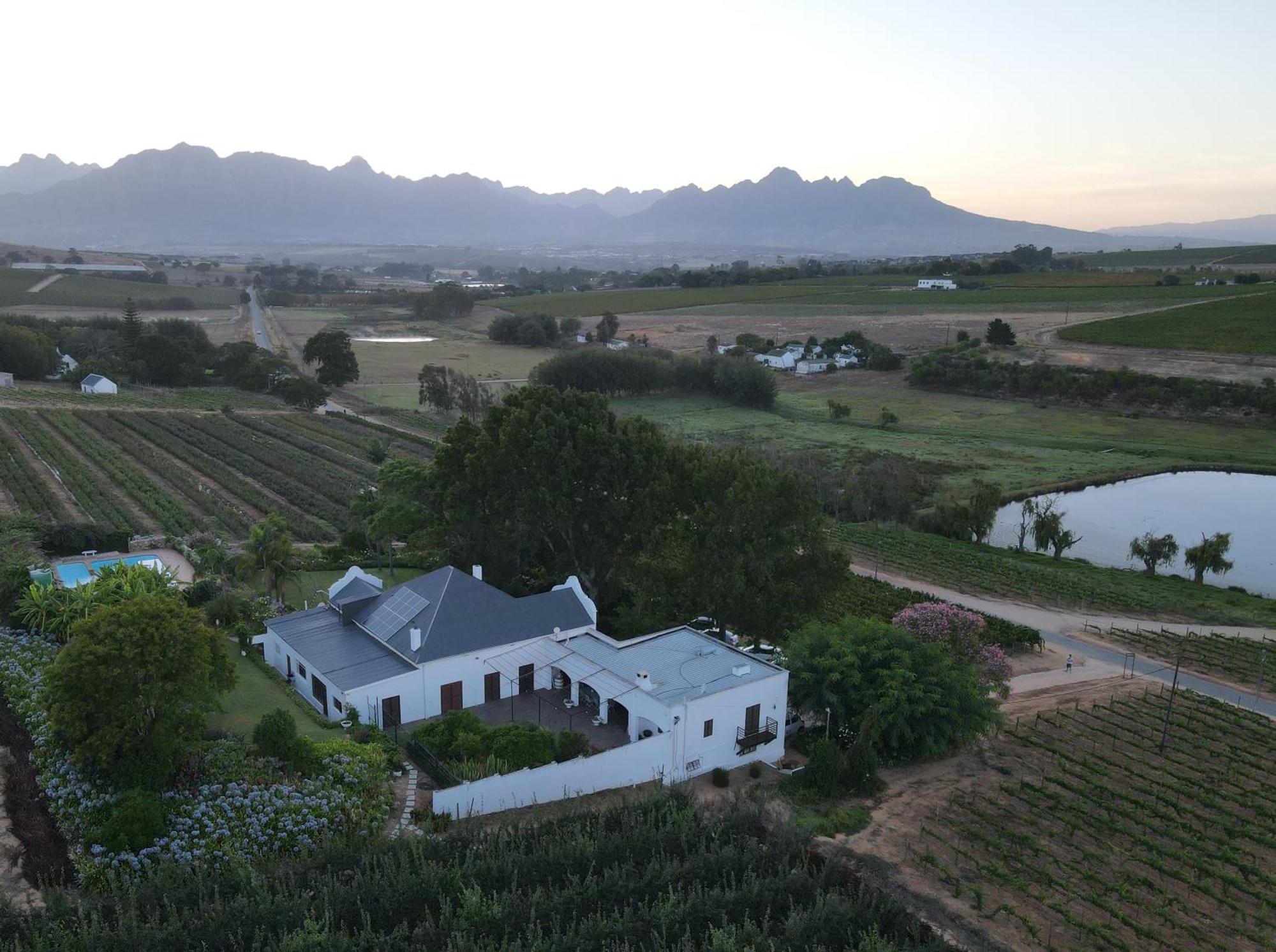 Willa Aan-Den-Weg Stellenbosch Zewnętrze zdjęcie